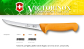 Victorinox 5.8404.13 Swibo WENGER Boning knife, nóż trybownik, gładkie ostrze, półgiętkie 13 cm, uchwyt żółty (dostępne ostrza: 13 cm, 16 cm)