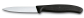 Victorinox 6.7603 Nóż do obierania warzyw i wykrajania (czarny)  sześć kolorów, ostrze 8 cm, gładkie, czubek ostry