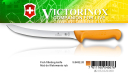 Victorinox 5.8452.20 Swibo WENGER Nóż szefa kuchni do filetowania, ostrze 20 cm głdkie, giętki,  uchwyt żółty