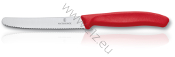 Victorinox 6.7831 nóż do kiełbasy i pomidorów PIKUTEK, uchwyt czerwony - dostępne inne kolor