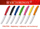 Victorinox 6.7836.L114 nóż do kiełbasy i pomidorów PIKUTEK, uchwyt zielony - dostępne inne kolor