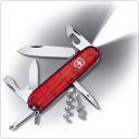 Scyzoryk Victorinox 91 mm Spartan Lite 1.7804.T rubin transp.