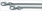 Victorinox 4.1815.80 Łańcuszek metalowy chromowany dł. 80mm 2 karabinki