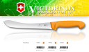 Victorinox 5.8426.21 Swibo WENGER Nóż Rzeźniczy, ostrze 21 cm (dostępne: 17cm, 21cm, 24cm; profilowane, gładkie, ostry czubek, uchwyt żółty