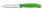 Victorinox 6.7736.L4 Nóż pikutek do obierania warzyw i wykrajania (zielony)  sześć kolorów, ostrze 10 cm, ząbkowane, czubek ostry