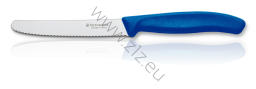 Victorinox 6.7832 nóż do kiełbasy i pomidorów PIKUTEK, uchwyt niebieski - dostępne inne kolor