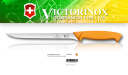Victorinox 5.8449.20 Swibo WENGER Nóż do filetowania ryb, gładkie, giętkie i wąskie ostrze 20 cm