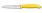 Victorinox 6.7736.L8 Nóż pikutek do obierania warzyw i wykrajania (żółty)  sześć kolorów, ostrze 10 cm, ząbkowane, czubek ostry
