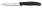 Victorinox 6.7733 Nóż pikutek do obierania warzyw i wykrajania (czarny)  sześć kolorów, ostrze 10 cm, ząbkowane, czubek ostry